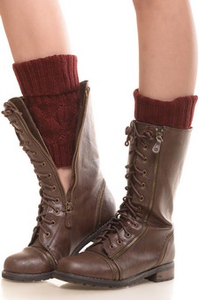 Lady's Fashion Designed Leg Warmer style 3