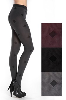 Lady's Unity Squares Fashion Tights