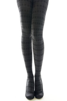 Lady's Salom Pattern Design Fashion Tights