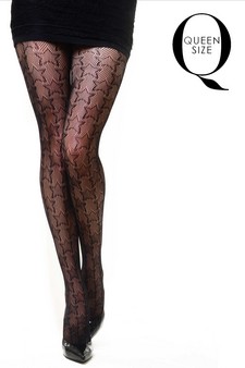 KILLER LEGS Women’s Star Pattern Fishnet Tights