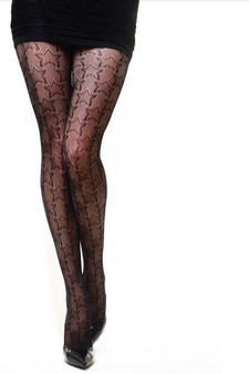 KILLER LEGS Women’s Star Pattern Fishnet Tights