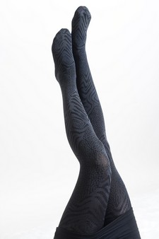 Lady's Hybrid Zep-poard Fashion Tights