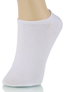 SOLID COLORED NO SHOW SOCKS style 2