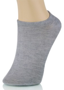 SOLID COLORED NO SHOW SOCKS style 3