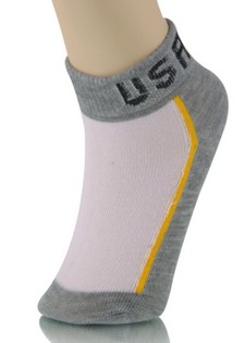 USA PIN STRIPE ANKLE CUT SOCKS style 3