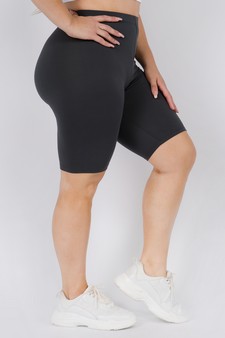 Women's My Kind of Look Peach Skin Biker Shorts (L/XL only) style 2