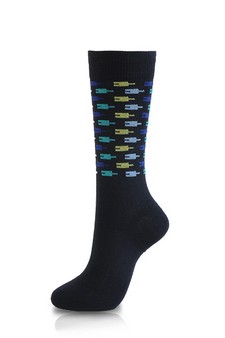 Men's Cotton Blended Dress Socks