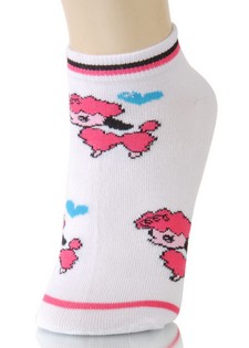 POODLE LOW CUT SOCKS