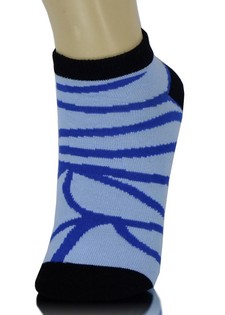 NEON ANIMAL STRIPED LOW CUT SOCKS style 5