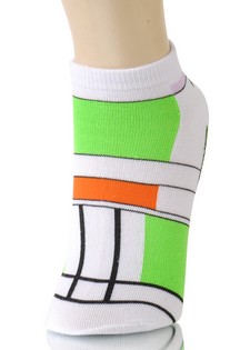 GEOMETRIC MOD LOW CUT SOCKS