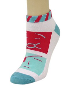 SQUARE FACE LOW CUT SOCKS