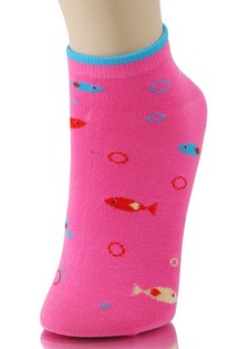 FISH AND CHICKS LOW CUT SOCKS