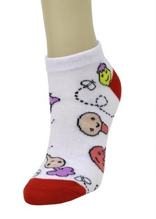 TOMATO HEADS LOW CUT SOCKS style 4