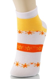 SNOWFLAKE BAND LOW CUT SOCKS