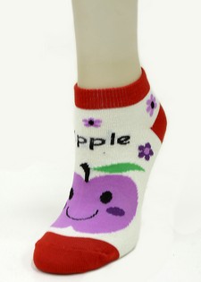 HAPPY APPLE LOW CUT SOCKS style 2
