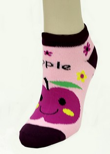 HAPPY APPLE LOW CUT SOCKS style 4