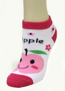 HAPPY APPLE LOW CUT SOCKS style 6