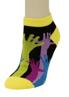 RAISING HANDS LOW CUT SOCKS