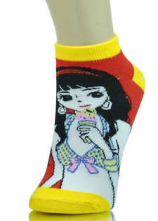 BIKINI GIRL LOW CUT SOCKS