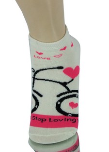 BICYCLE LOVE LOW CUT SOCKS