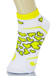 HEART CLUSTERS LOW CUT SOCKS