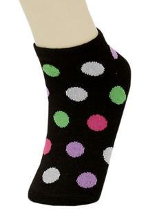 POLKA DOT LOW CUT SOCKS style 2