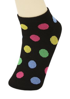 POLKA DOT LOW CUT SOCKS style 3