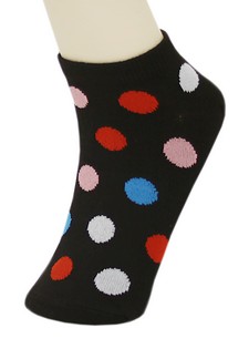 POLKA DOT LOW CUT SOCKS style 4