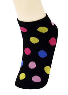 POLKA DOT LOW CUT SOCKS style 5