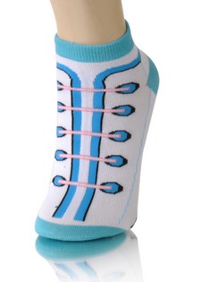 ADORABLE SHOE LACES LOW CUT SOCKS style 4