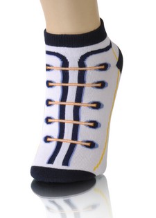 ADORABLE SHOE LACES LOW CUT SOCKS style 6