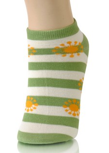 DANDELION STRIPED LOW CUT SOCKS style 5