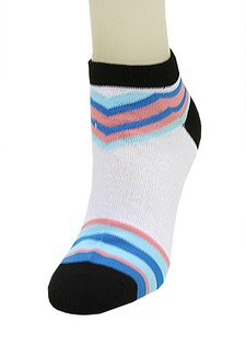 SUPER HERO STRIPED LOW CUT SOCKS style 2