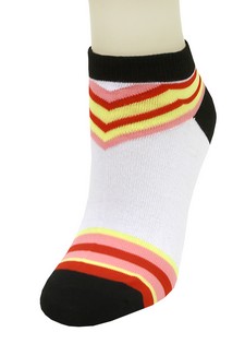 SUPER HERO STRIPED LOW CUT SOCKS style 3