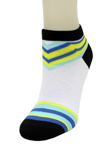SUPER HERO STRIPED LOW CUT SOCKS style 5