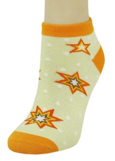 STARS AND DOTS LOW CUT SOCKS style 6
