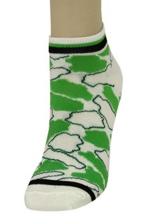 GIRAFFE PRINT LOW CUT SOCKS