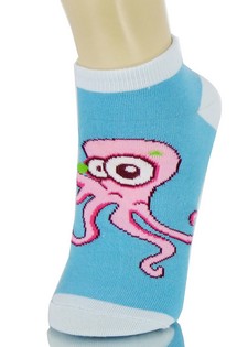 OCTOPUS LOW CUT SPANDEX SOCKS