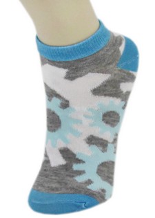 SPROCKETS AND GEARS LOW CUT SOCKS style 6