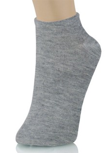 SOLID COLOR ANKLE CUT SOCKS style 2