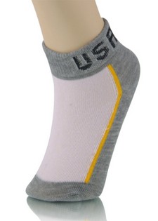 USA PIN STRIPE ANKLE CUT SOCKS style 2