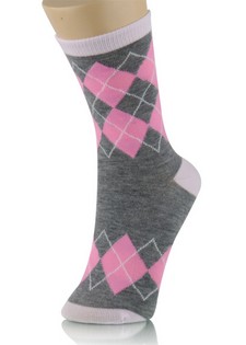 ARGYLE CREW SOCKS style 4