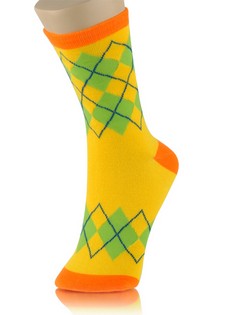 ARGYLE CREW SOCKS style 5