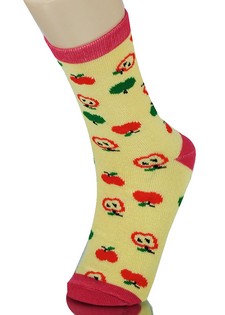 FRUIT CHARACTERS GIRLS COMPUTER SOCKS style 3