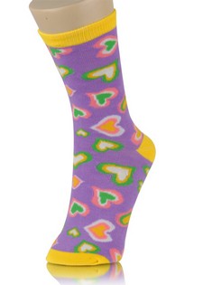 EVERLASTING LOVE CREW SOCKS style 3