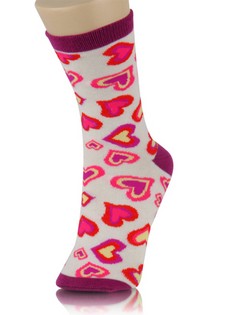 EVERLASTING LOVE CREW SOCKS style 4