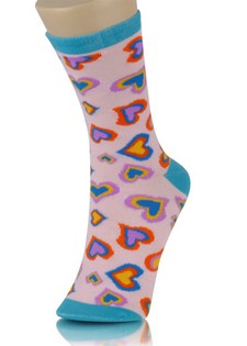 EVERLASTING LOVE CREW SOCKS style 5