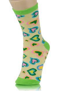 EVERLASTING LOVE CREW SOCKS style 6