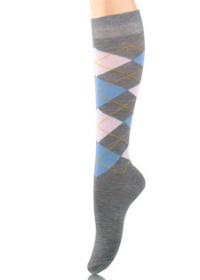 ARGYLE KNEE HIGH style 3