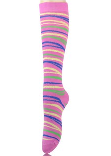 COLORFUL TIGER STRIPE KNEE SOCKS style 6